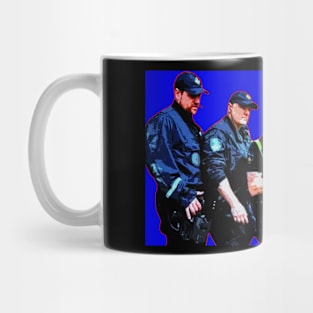 greta thunberg arrested pop art Mug